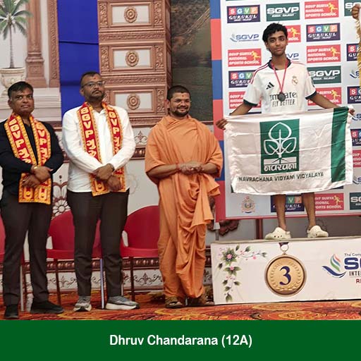 Dhruv Chandarana (12D)